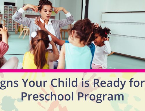 Signs Your Child is Ready for a Preschool Program